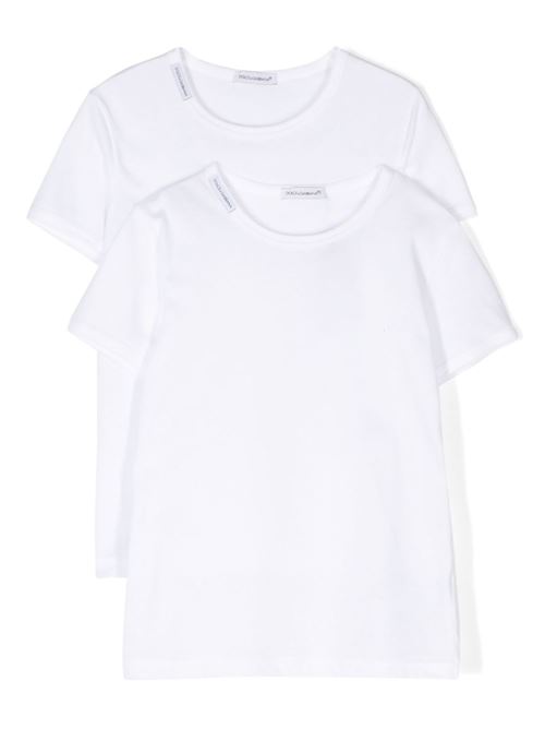 T-shirt bambino maniche corte Dolce & Gabbana Kids | L4J703ON00HW0800